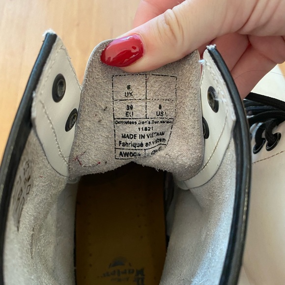 White 1460 Dr. Martens - Picture 5 of 5